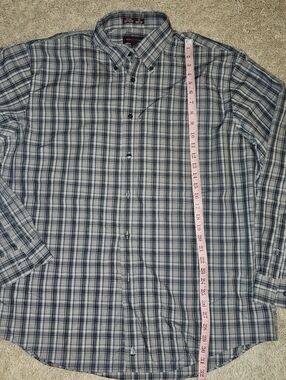 Mens Nordstrom Blue/gray Button-up
